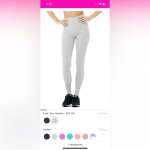 High-Waist Alosoft Lounge Legging